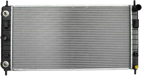 SCITOO Ventilador de refrigeración 620-610 + radiador 2864 x 1 apto para Chevrolet 2008 para Malibu 2.2L 2006-2010 para Pontiac para G6 2.4L