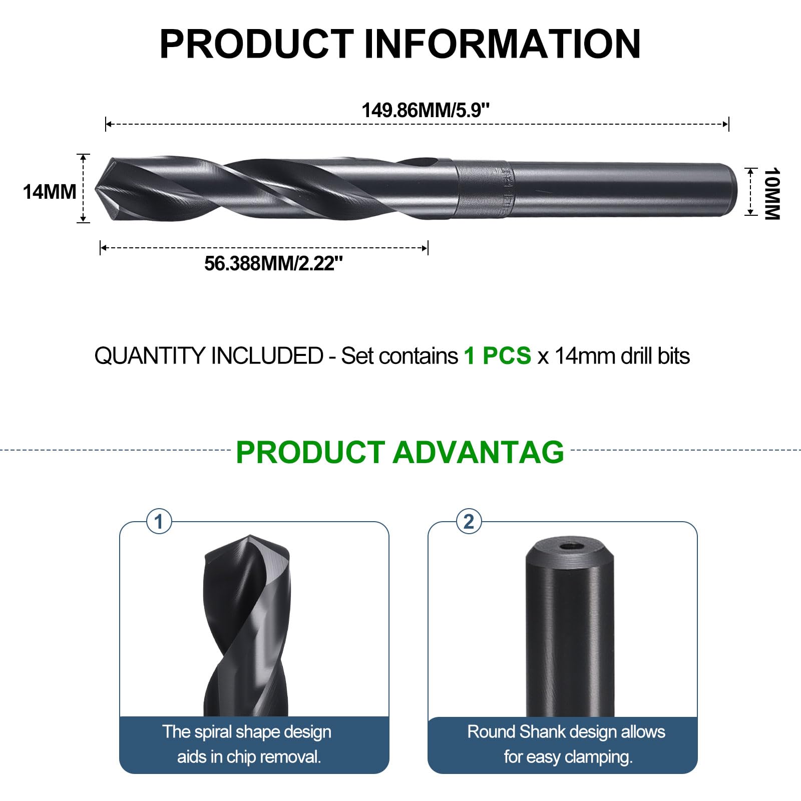 METALLIXITY Drill Bit (14mm) - Image 2