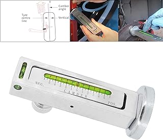 KIPA Adjustable Gauge Tool Camber Castor Strut Wheel Alignment Tool for Truck Car RV Tire Repair, New Top Strong Absorb, Ingenious Design, Practical