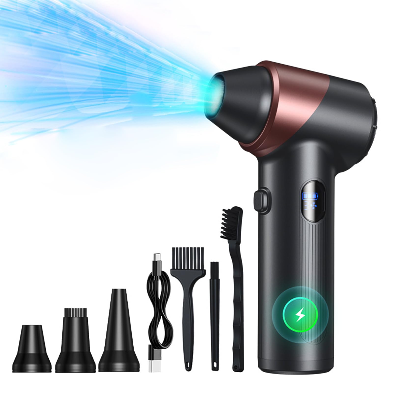 Tsophreniq Noise 75Db Brushless Electric Blower 180000Rpm Efficient Applications Quiet Operations Blower