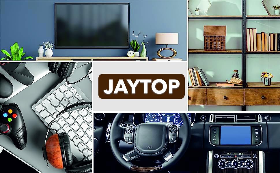 Image of JAYTOP Car Duster Microfiber Brush || Dusters for Home Cleaning || Cleaning Essential Microfiber Car Duster || 14 inch Scratch Free Dust Cleaning Brush for All Type of Cleaning|| (Grey)