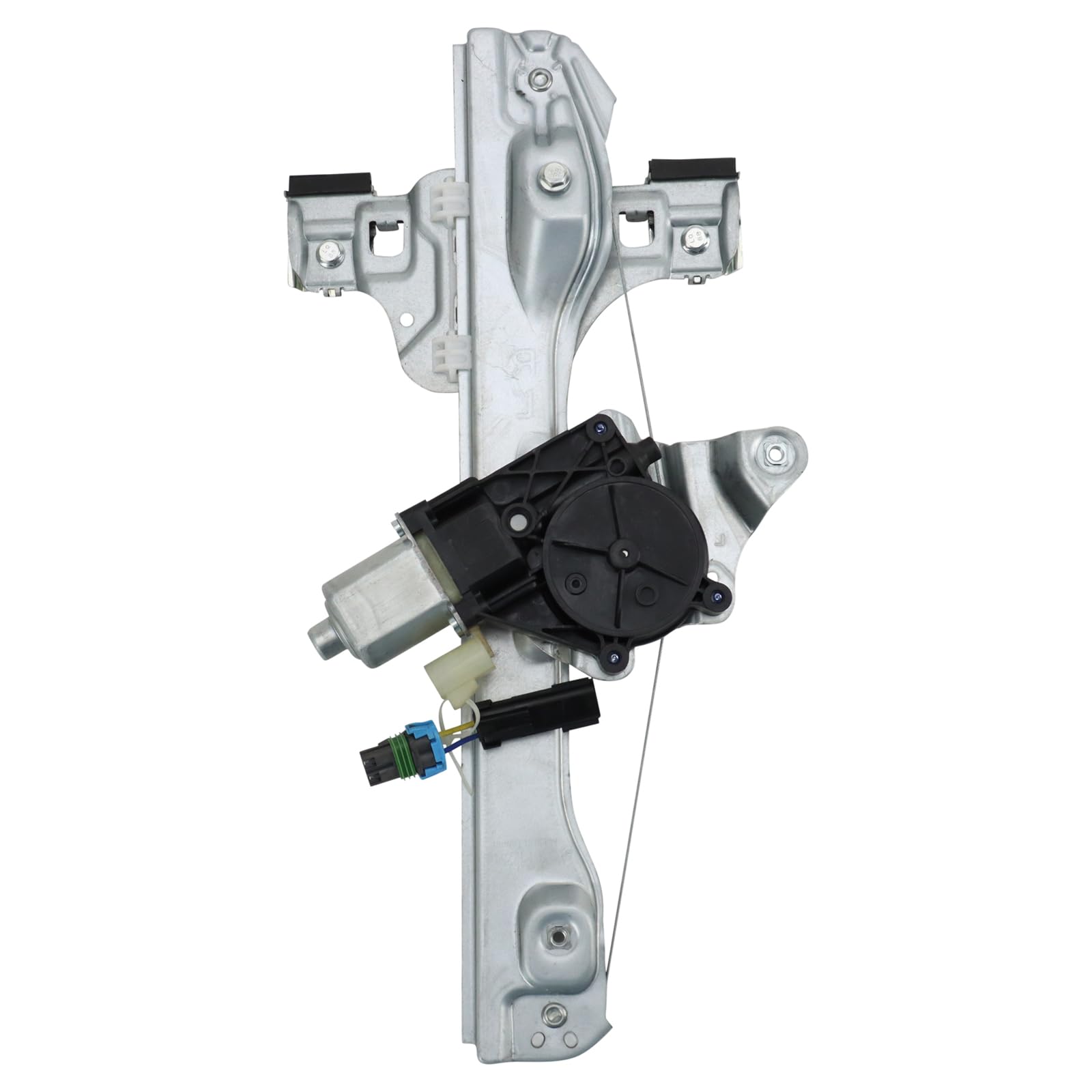 TRQ Rear Driver Side Power Window Motor and Regulator Assembly Compatible with 2012-2020 Chevrolet Sonic