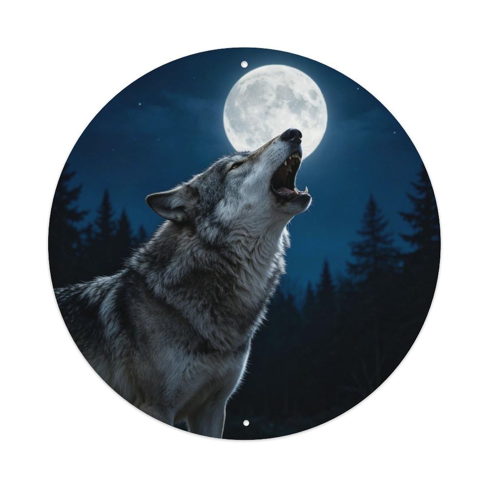Midnight Call Metal Tin Sign Plaque