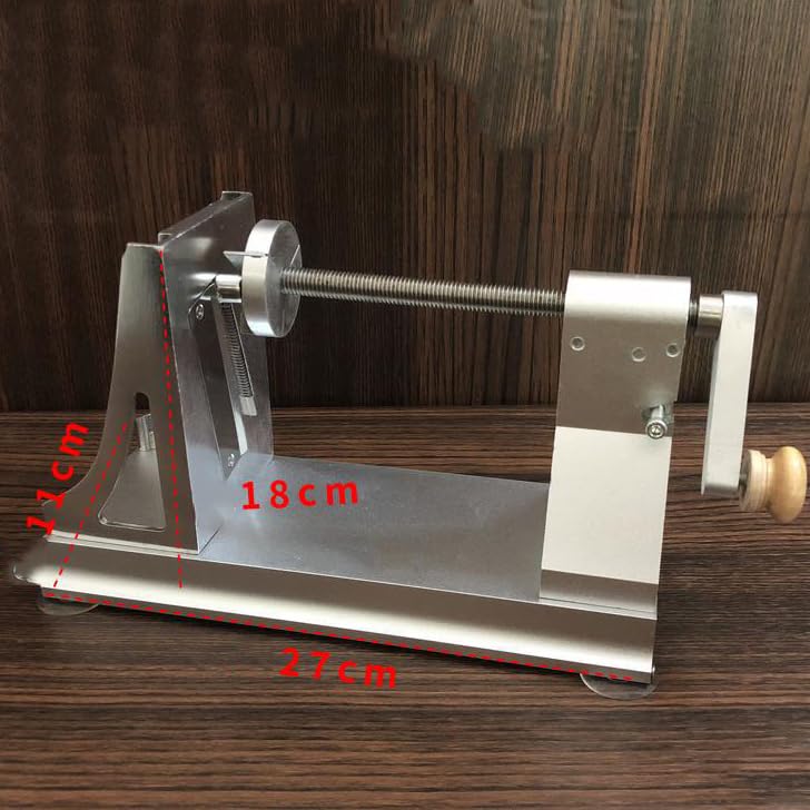 Manual Vegetable Cutter,Vegetable Slicer,Stainless Steel Vegetable Spiralizer Rotary Graters Potato Spiral Peeler for Potatoes Cucumbers Carrots