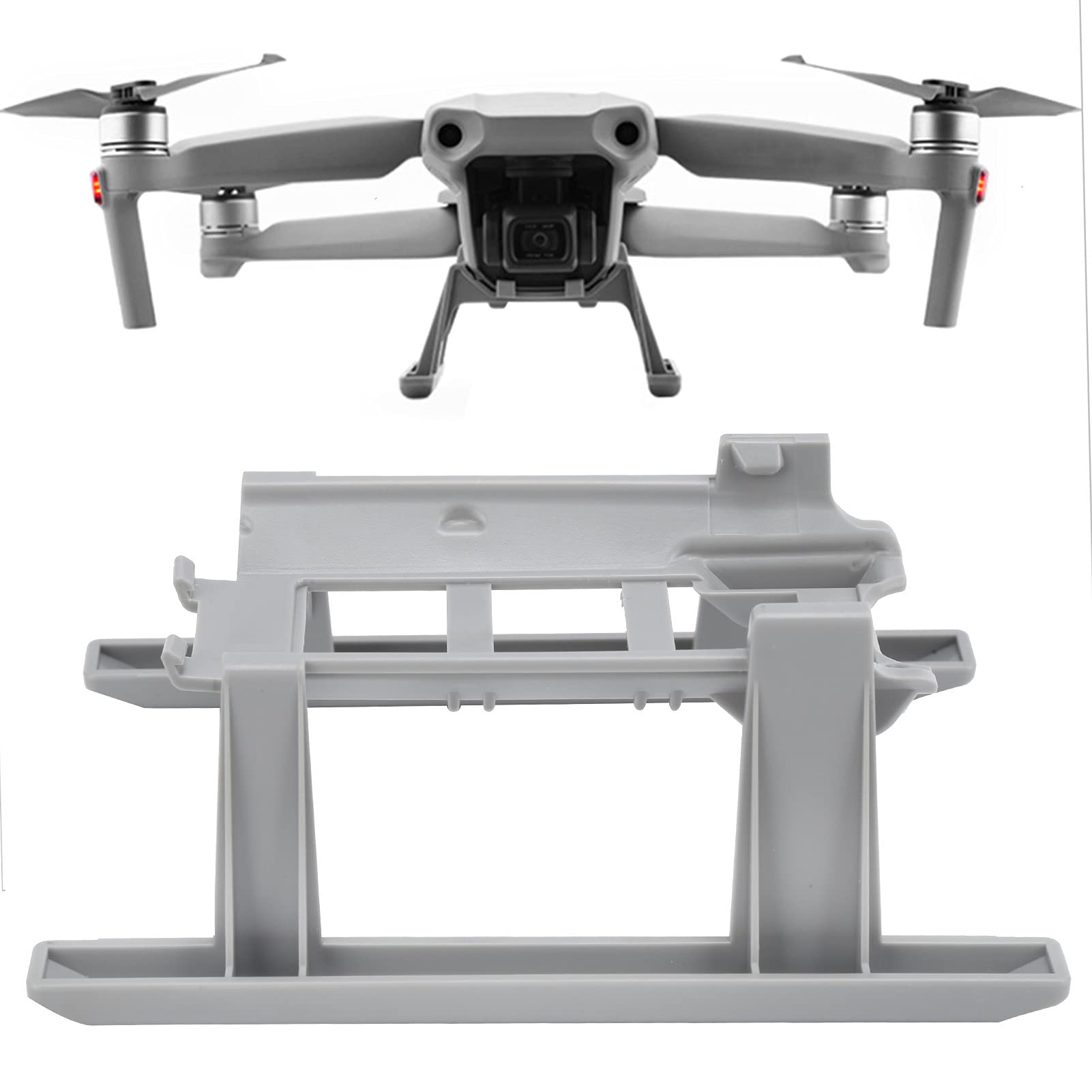 4pcs/set universal Aircraft Qudcopter Wheels Tripod Landing Skids Gear for F450 F550 SK480 (1 set)(Black)