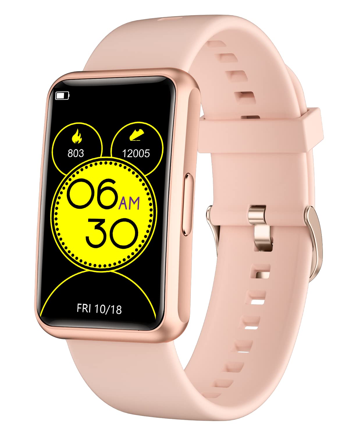 Fitness Tracker No Bluetooth No APP/Phone Required 2022 Ver., Cloudpoem Fitness Watch IP68 Waterproof with Steps Counter Sleep Tracker Alarm Clocks Stopwatch for Men Women Parents Kids
