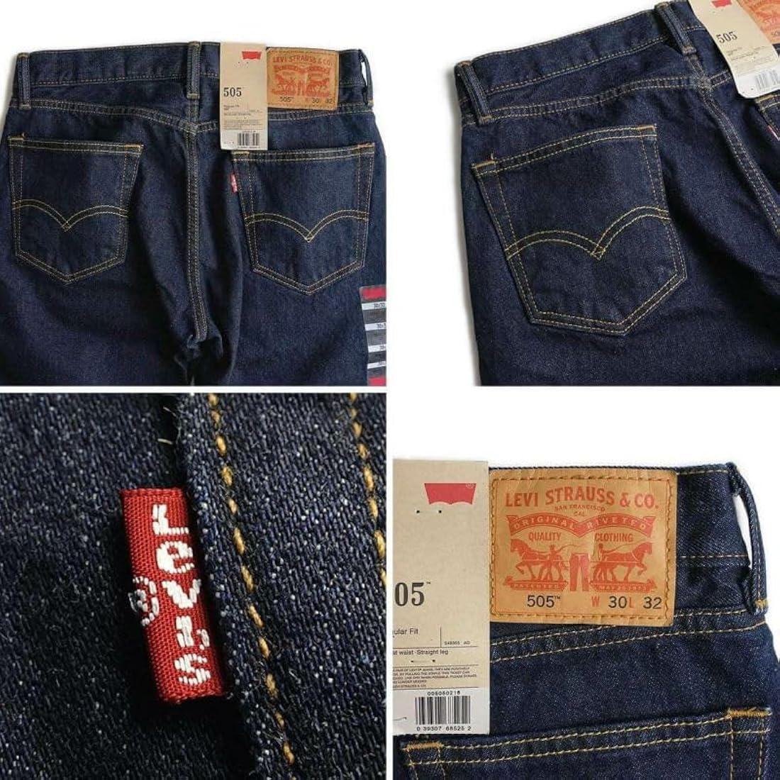 Buy Levi's 505-0216 USA Line Zip-Fly Straight Jeans, One Wash Buy Levi's 505-0216 USA Line Zip-Fly Straight Jeans, One Wash