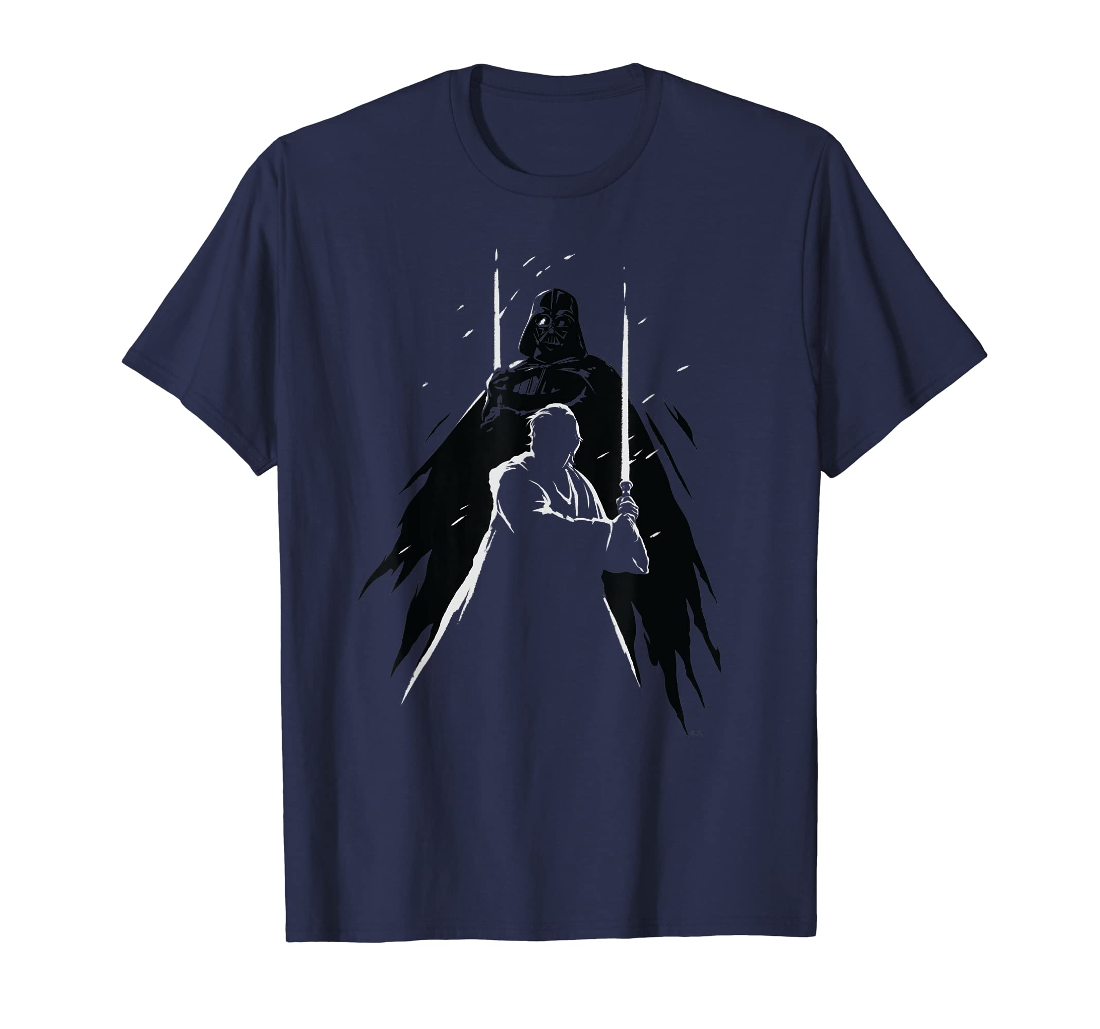 Obi-Wan Kenobi Darth Vader Light and Dark T-Shirt