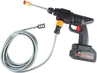 Lavadora de pressão sem fio, lavadora de alta pressão, alimentada por bateria recarregável, lavadora elétrica portátil de alta potência, lavadora de carros, lavadora para carros