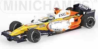 ミニチャンプス製 1/43　ルノーＦ１　R27　2007 G.フィジケラ ミニチャンプス製 1/43 ルノーF1 R27 2007 G.フィジケラ