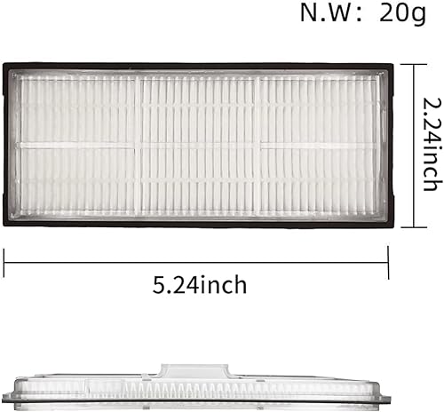 Miniatura 2 de Filtros de vacío de repuesto para Roborock Xiaomi T7S T7S Plus S7/S7 MaxV/S7 MaxV Ultra/S8/S8+/S8 Pro Filtros lavables para suelos ultra duros X 4