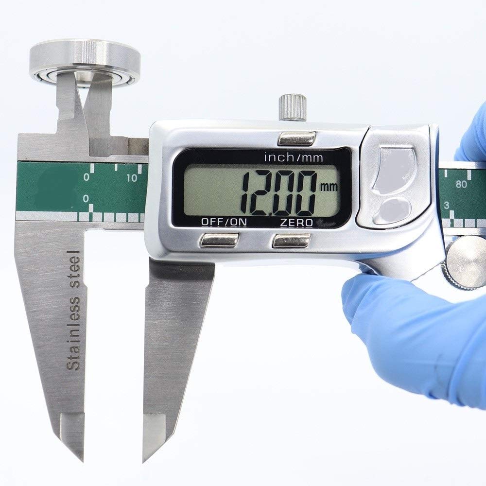 Antriebsprodukte S6901ZZ Dünnringlager, 10 Stück, ABEC-1 S6901 Z ZZ S 6901 440C Edelstahl S6901Z Kugellager, 12246 mm Kugellager