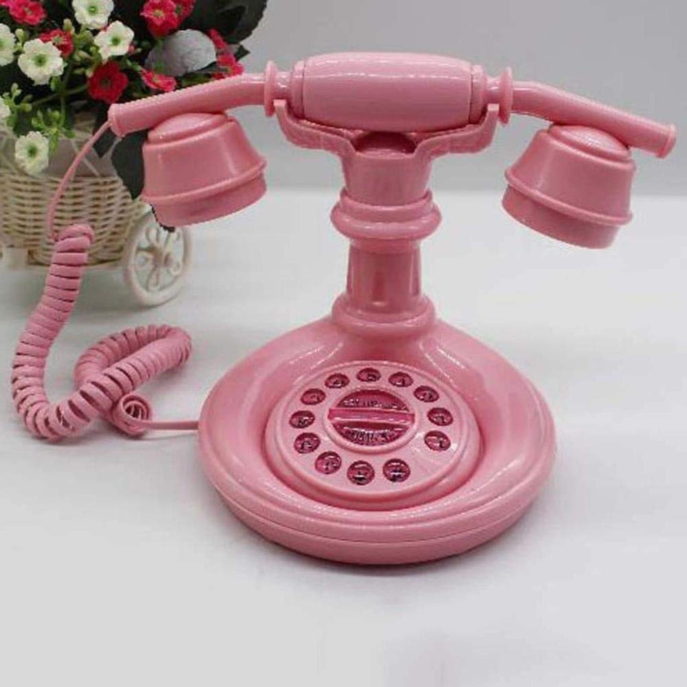 Telefony stacjonarne Princess Classic przewodowe Telefon do kuchni domowej Biuro hotelowe z przyciskiem Brak identyfikatora dzwoniącego przychodzącego