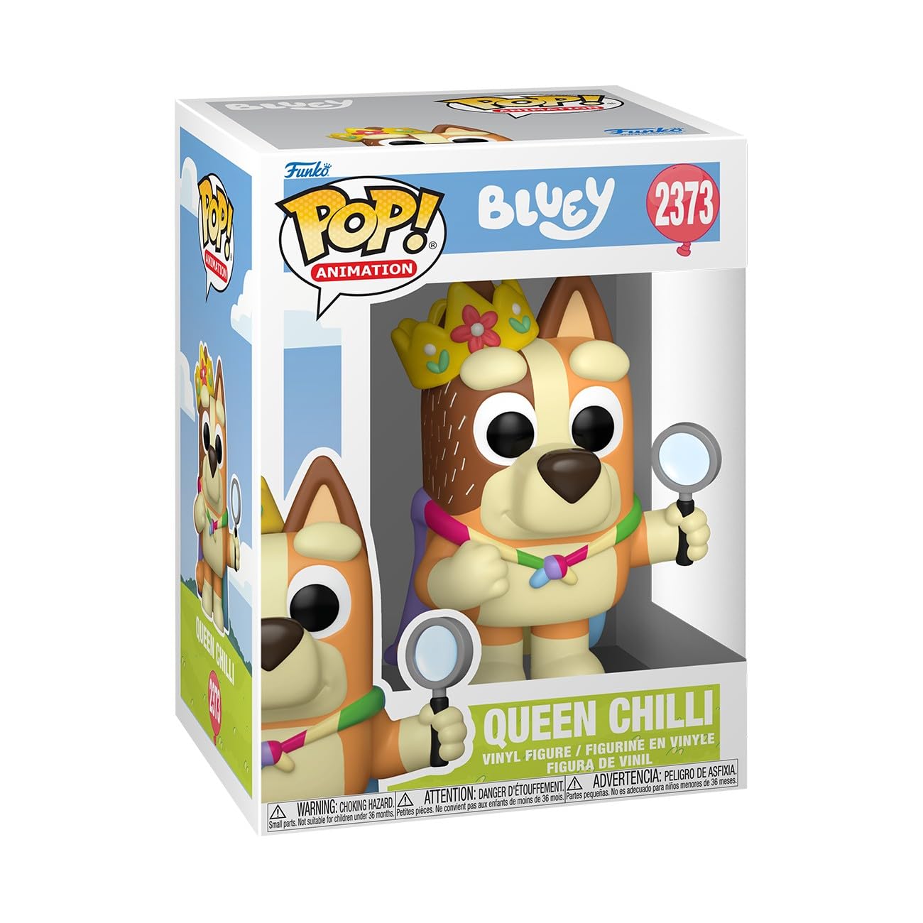 Funko POP! Animation: Bluey - Queen Chilli - Collectable Vinyl Figure - Gift Idea - Official Merchandise - Toys For Kids & Adults - Model Figure for Collectors and Display