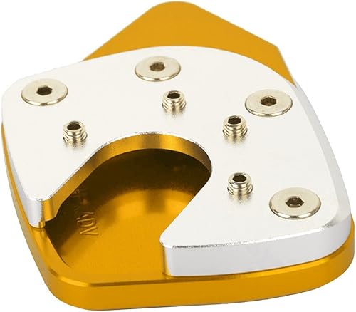 Miniatura 4 de Accesorios de la motocicleta Pie lateral Soporte de bicicleta Kickstand Pad para Honda X-ADV 750 2017-2018 (dorado)