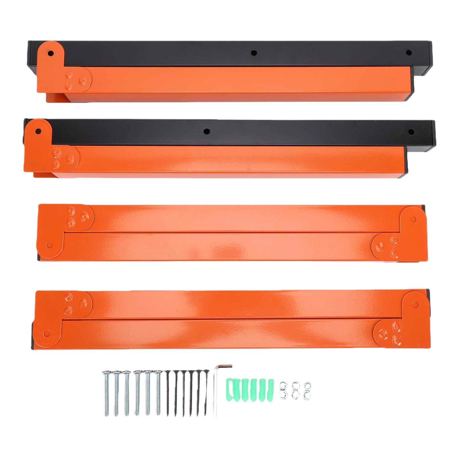 banapoy 2 Piezas Estante de Almacenamiento de Madera para Pared de 3