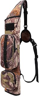 AMYIPO Light Weight Quiver Training Archery Arrow Quiver Holder Bow Belt Shoulder Bag Pouch - coolthings.us