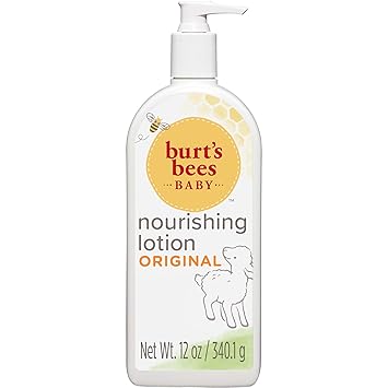 Burt s Bees Baby Nourishing Lotion, Original, 12 Ounces (Packaging May Vary)