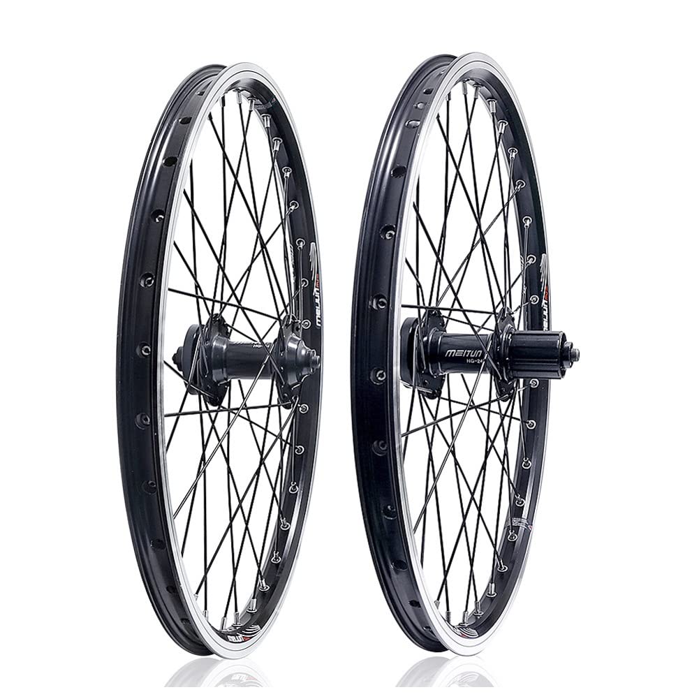Amazon.co.jp: 折りたたみ自転車ホイールセット 20インチ 406 BMX