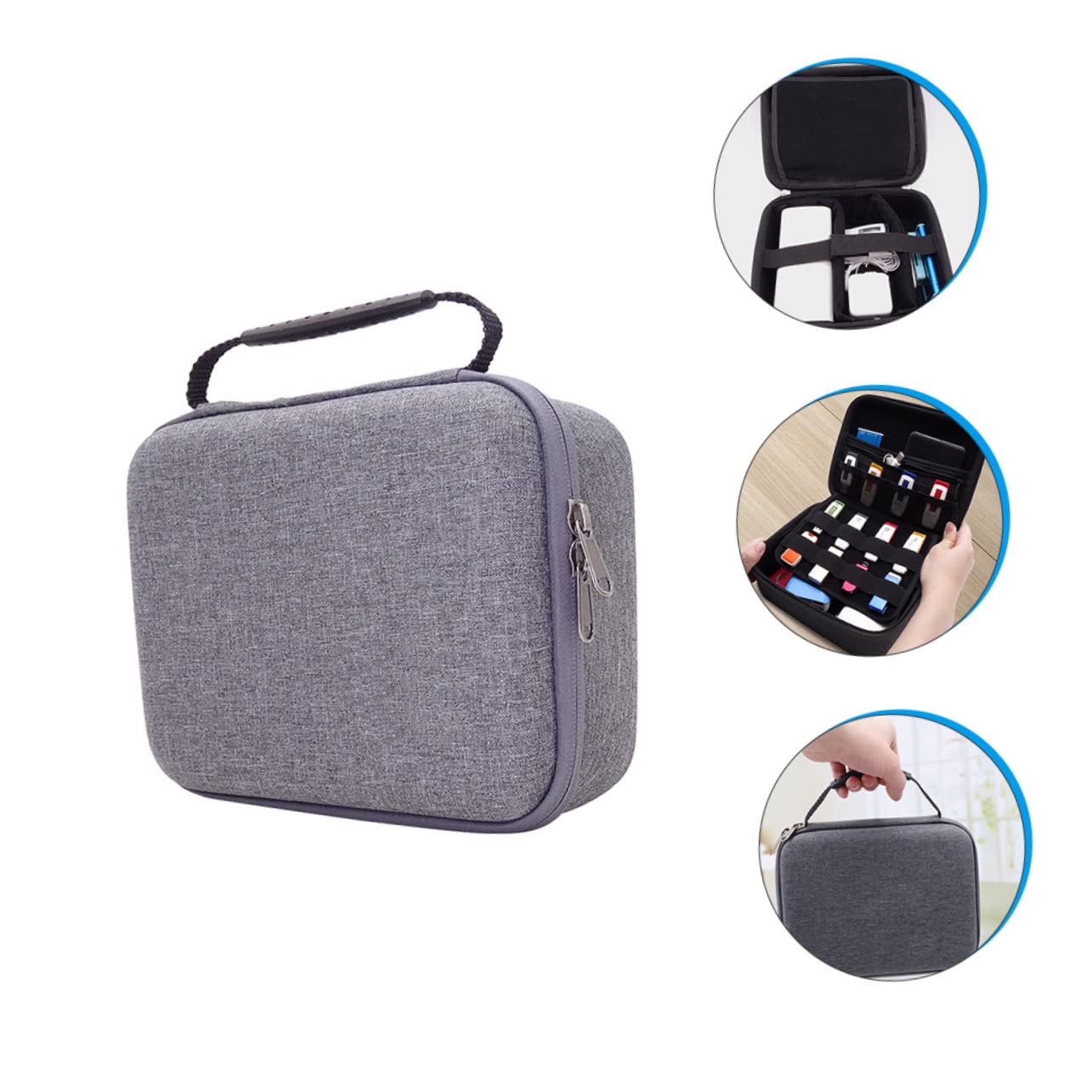 jojofuny Organizer Da Viaggio Per Cavi Elettronici Borsa e Oxford Accessori Elettronici Portatili Per Caricatori e Cavi Usb Design Compatto e Resistente