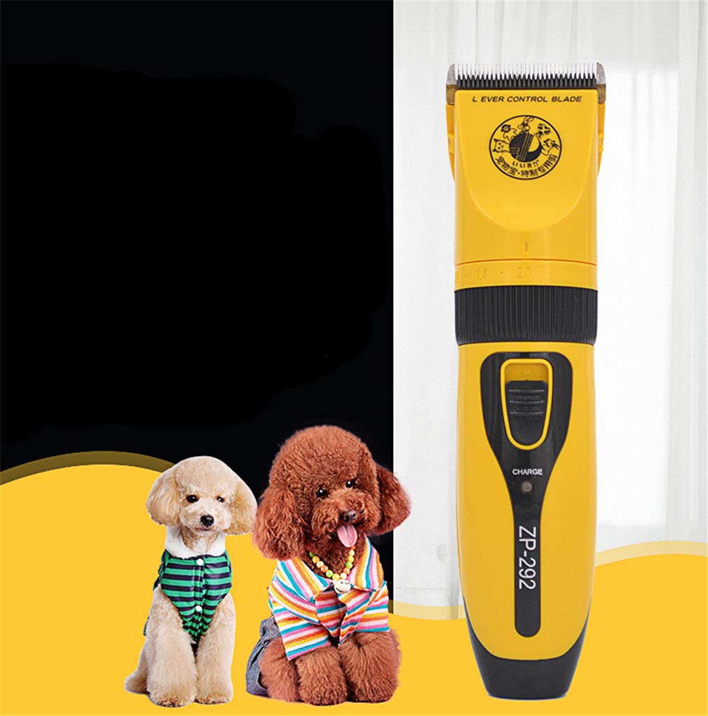 Pet Elettrico Clippers Pet Regolatore dei Capelli Animali Grooming Clippers Macchina del Rasoio per Il Gatto del Cane Portatile per Piccolo Medio Grande Cani Gatti E Altri Animali Domestici