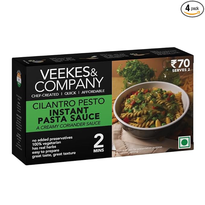 Gourmet Cilantro Pesto Pasta Sauce Mix (Pack of 4)