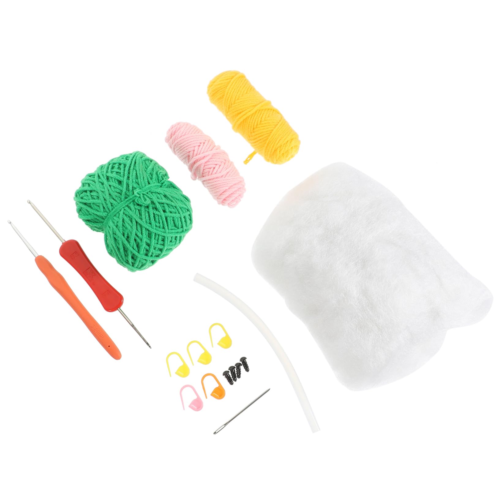 Tofficu 3 Juegos kit de crochet para principiantes equipo kit de arte decoração casa decoración casa kit para aprender a tejer kit de ganchillo para principiantes para Cable