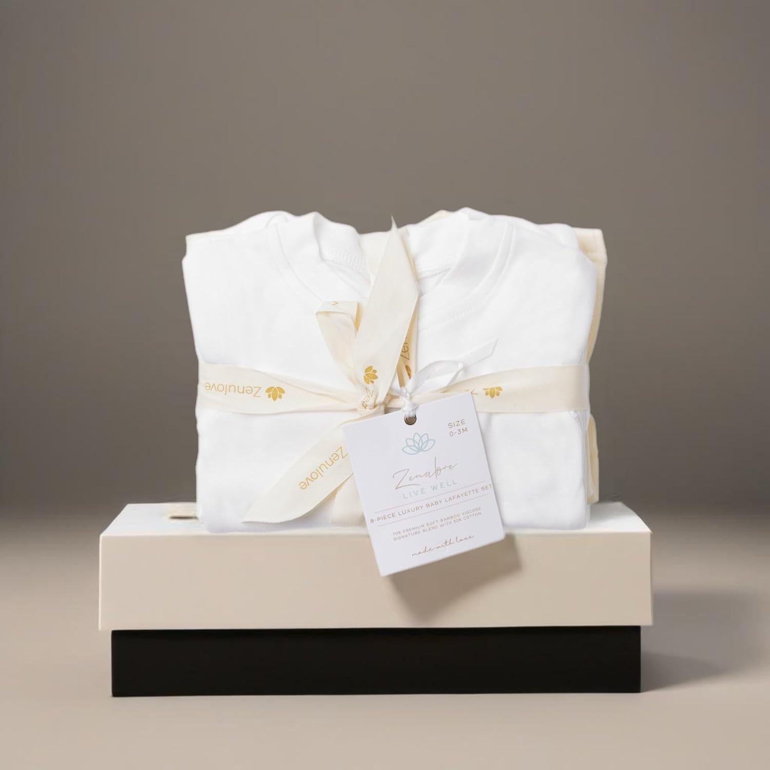 8-Piece Baby Layette Set, Newborn Boy Clothes, Viscose Gender Neutral Baby Gift Sets, Newborn Clothes Girl