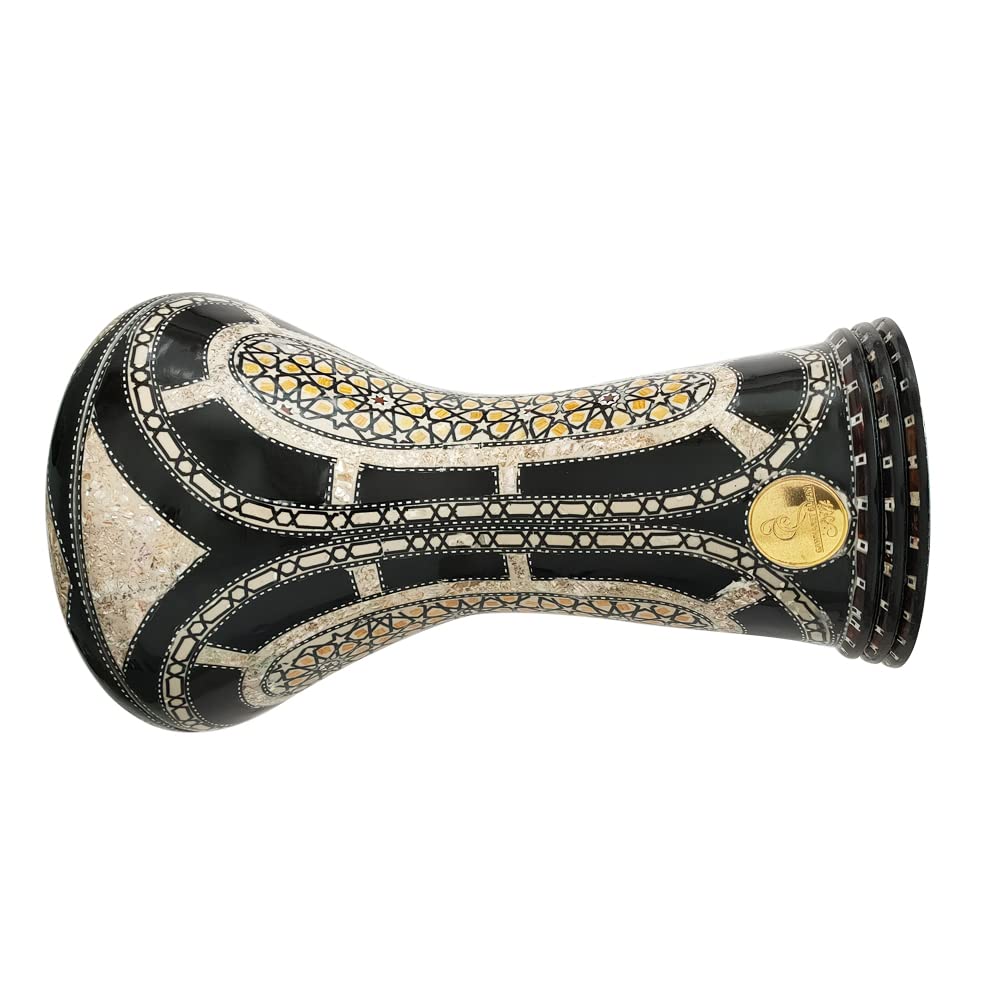 Horus Artesanía de Egipto Darbuka Derbaki Professional egiziano fatto a mano al Cairo