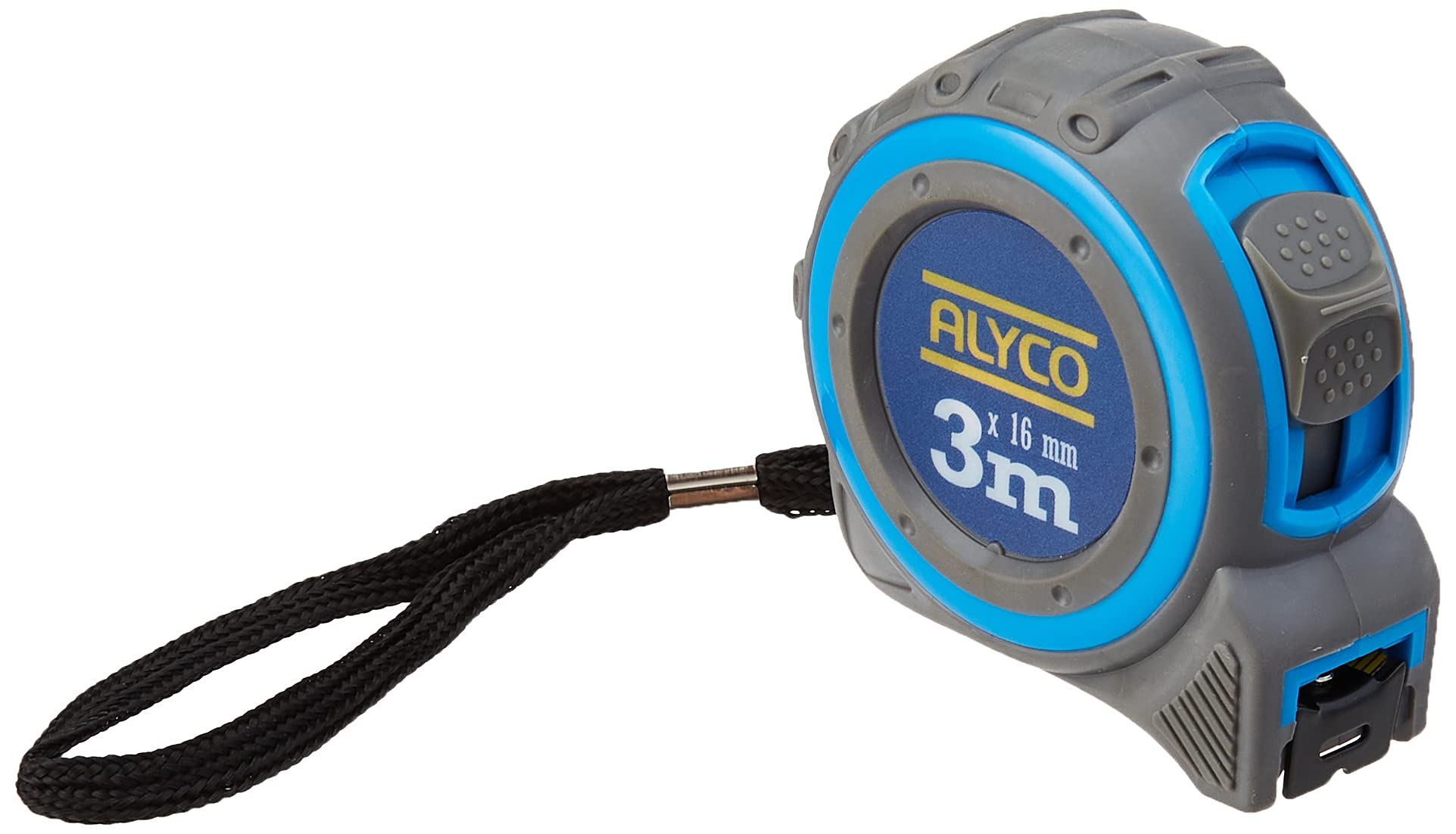 Alyco 197300 Cinta métrica, Azul, 3 metros