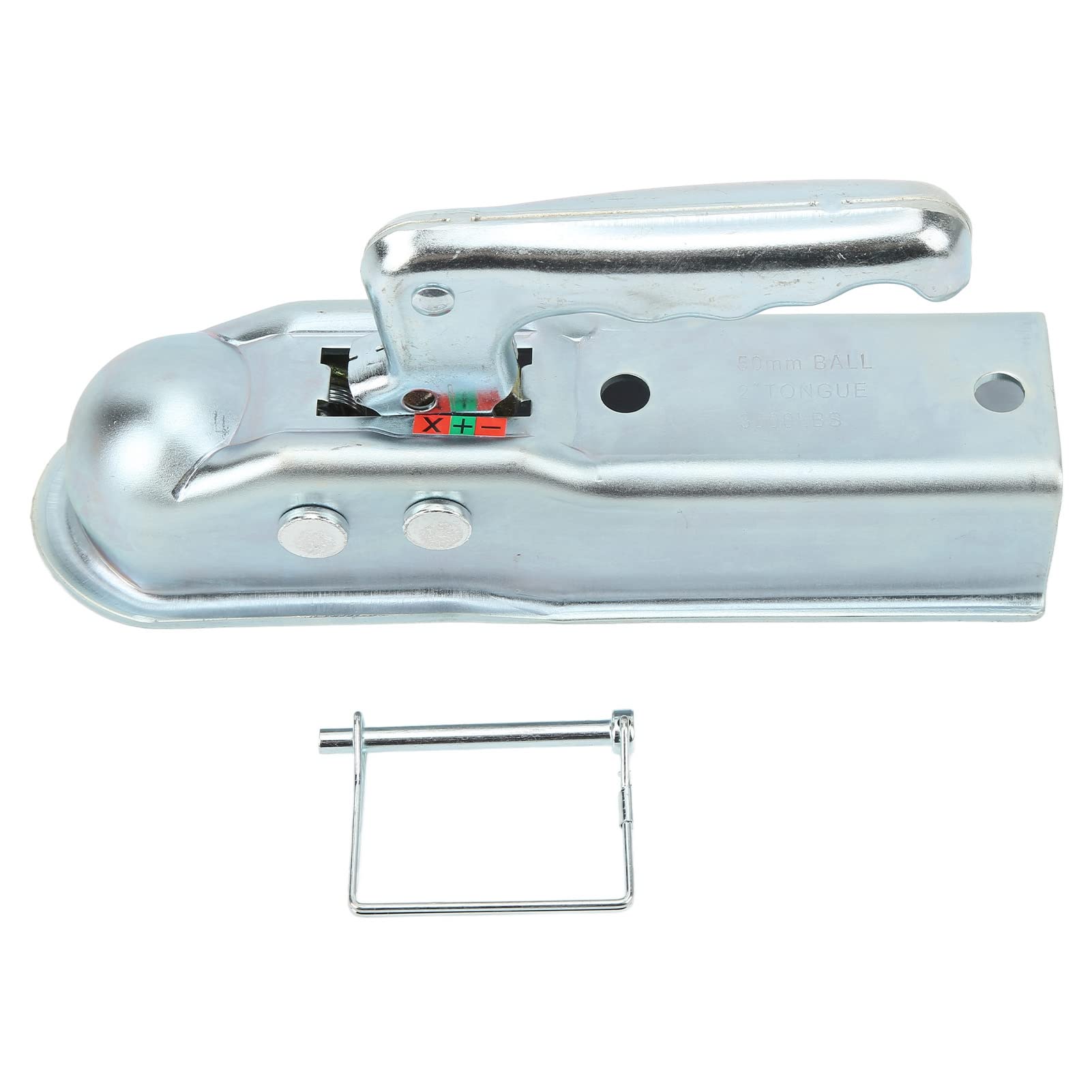 Amazon.co.jp: Nutriess トレーラーヒッチボールカプラー 50mm角