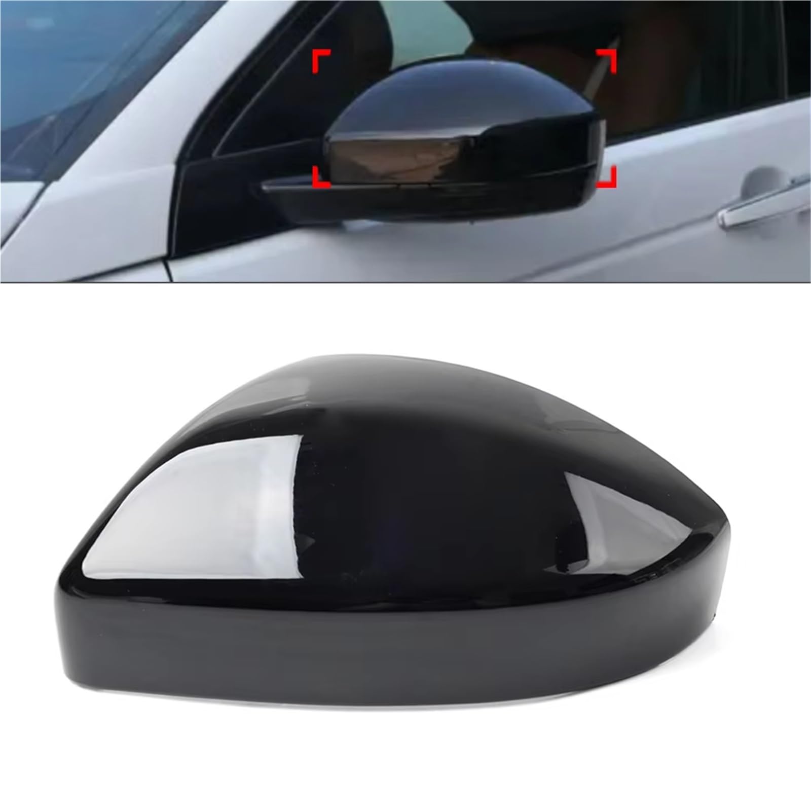 Specchietto Compatibile Con Land Per Rover Per Range Per Rover Per Evoque 2012 2013-2024 2025 Per Velar Copertura Specchietto Retrovisore Dell'auto Rivestimento Specchietto Retrovisore(Left)