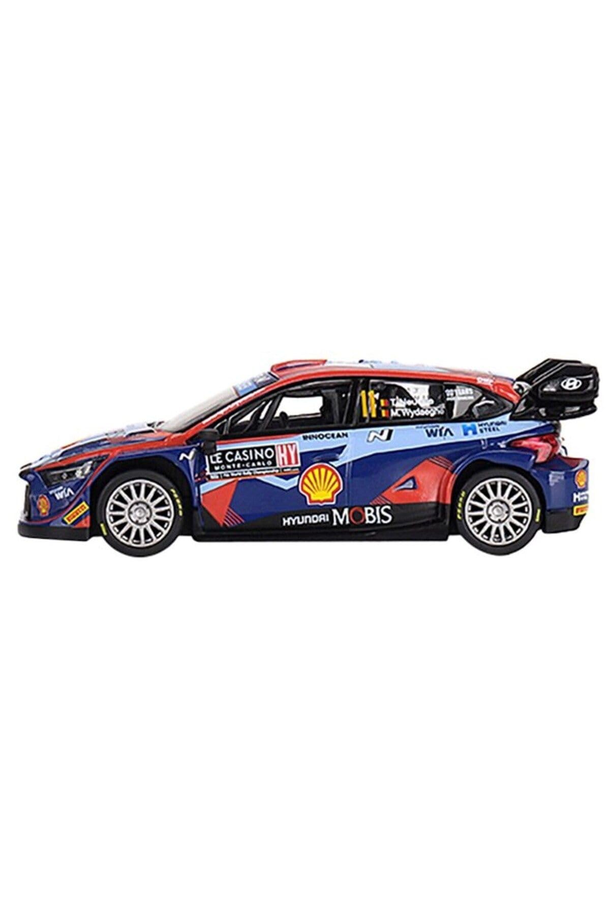 MINI GT 1:64 Hyundai i20 N Rally1 Hybrid #11 2023 Rally Monte