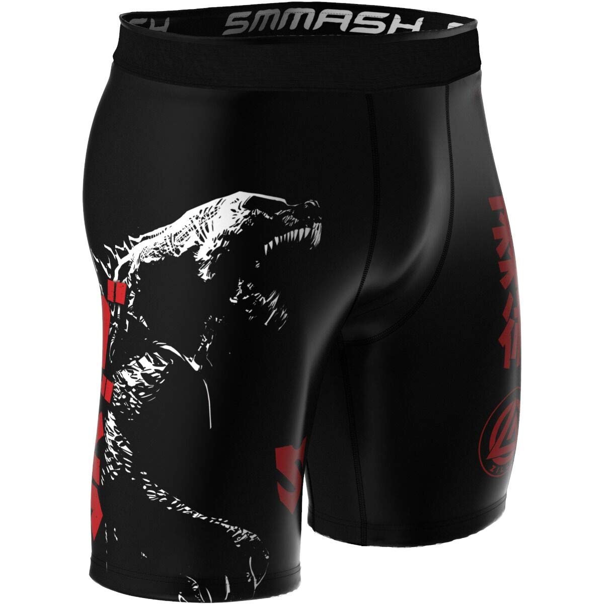 SMMASH Gleam Profesionalmente Vale Tudo Pro Shorts, Pantalones Cortos Hombre MMA, Muay Thai, BJJ, Grappling, Material Transpirable y Antibacteriano