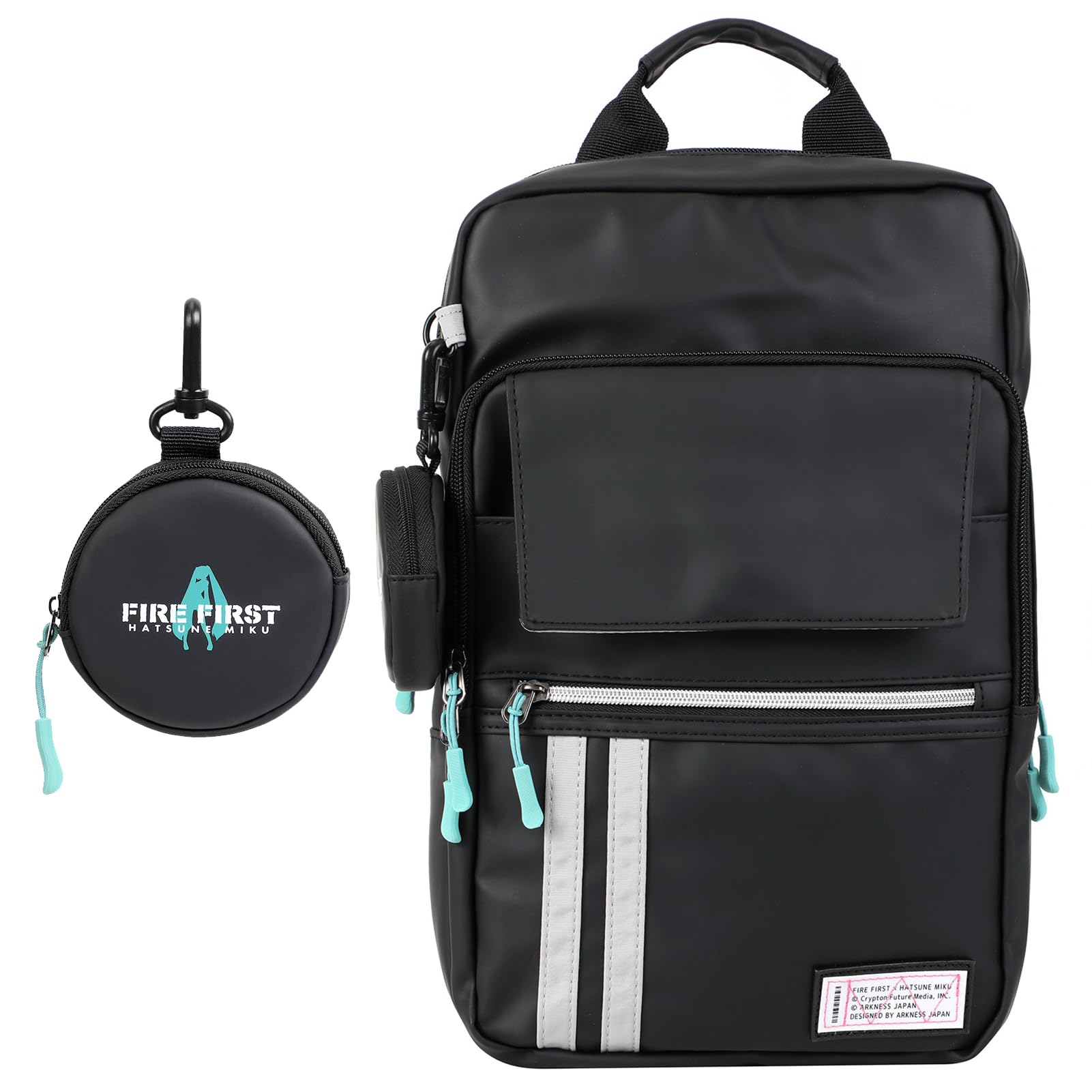 FIREFIRST x Hatsune Miku &amp; Kagamine Rin/Len Crossbody Messenger Bag