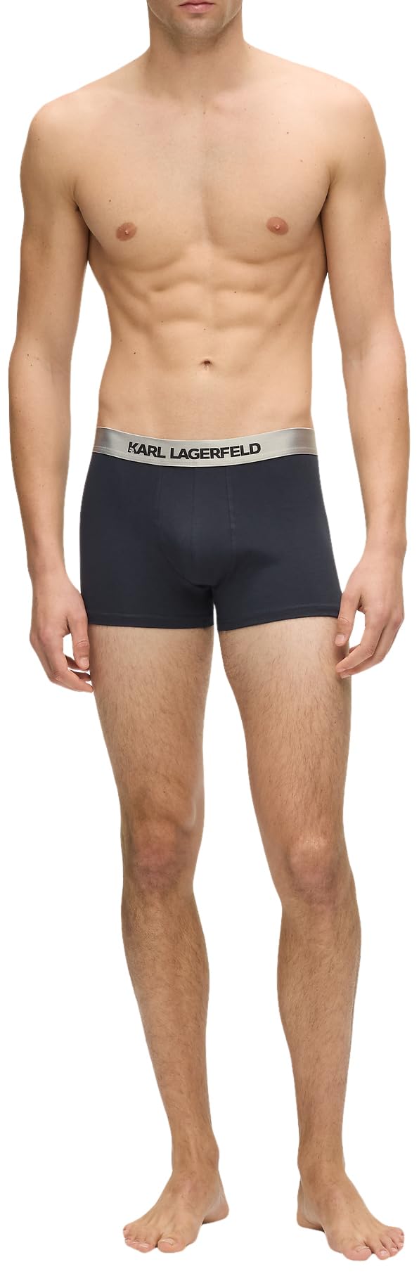 Karl Lagerfeld Herren Metallic Elastic Trunk Set(3 Pack)