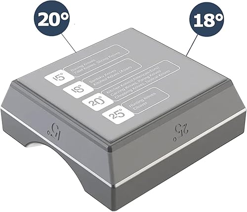 Miniatura 3 de Afilador de cuchillos rodantes, sistema de afilado de cuchillos con base magnética con 4 piedras de afilar para todos los cuchillos de chef y