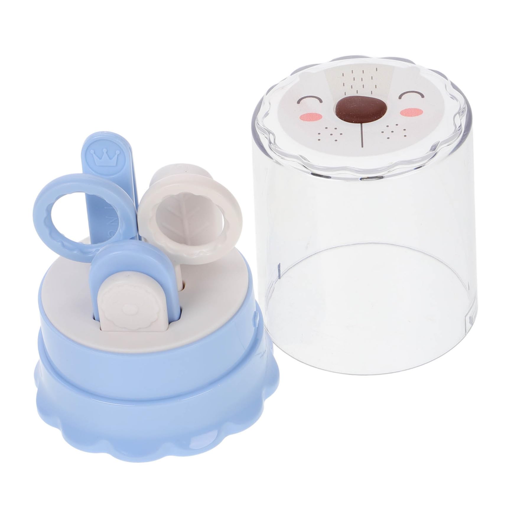 ibasenice Baby Nail Clippers Kit Newborn Nail Trimmer Set for Boys and Girls Safe Ergonomic Baby Grooming Kit