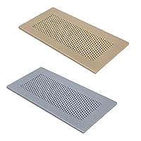 Vista 2 de 1 funda de ventilación a prueba de bebés, cubierta de ventilación de silicona suave para el hogar, pared, techo, suelo, rejilla de ventilación de 4
