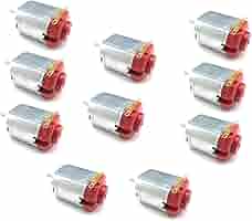 モーター１０個セット Amazon.co.jp: Bringsmart小型DCモーター12v160rpm、DCギア