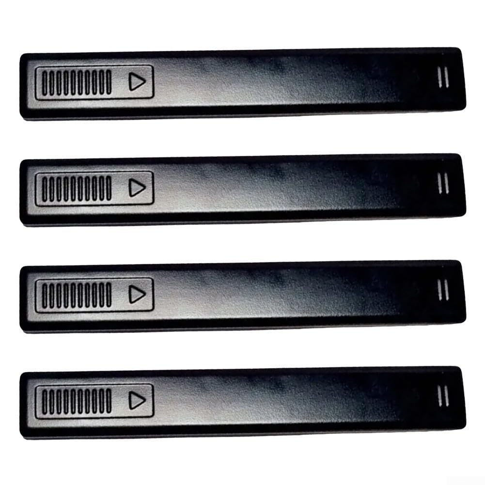 Swift 78132-68L01 - Set di coperture per barre portatutto in ABS nero, accessorio di ricambio per parti rotte o danneggiate