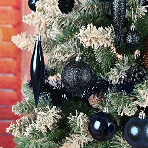 100ct Christmas Balls Tree Ornaments, Shatterproof Christmas Decorations Set with Reusable Hand-held Gift Package for Holiday Xmas Tree Decor - Image 8