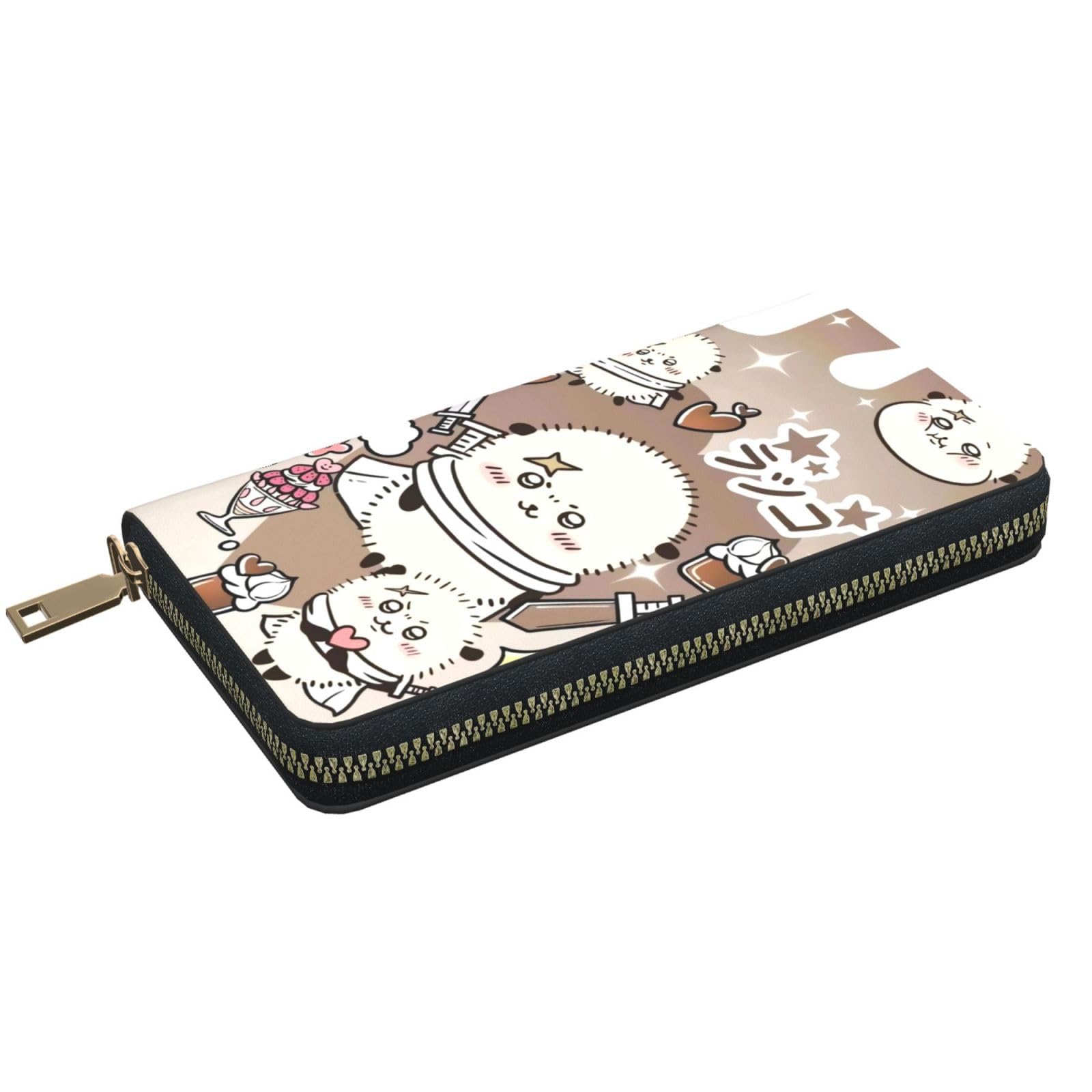 Amazon.co.jp: 財布 ちいかわ ラッコ 長財布 レザー ながざいふ