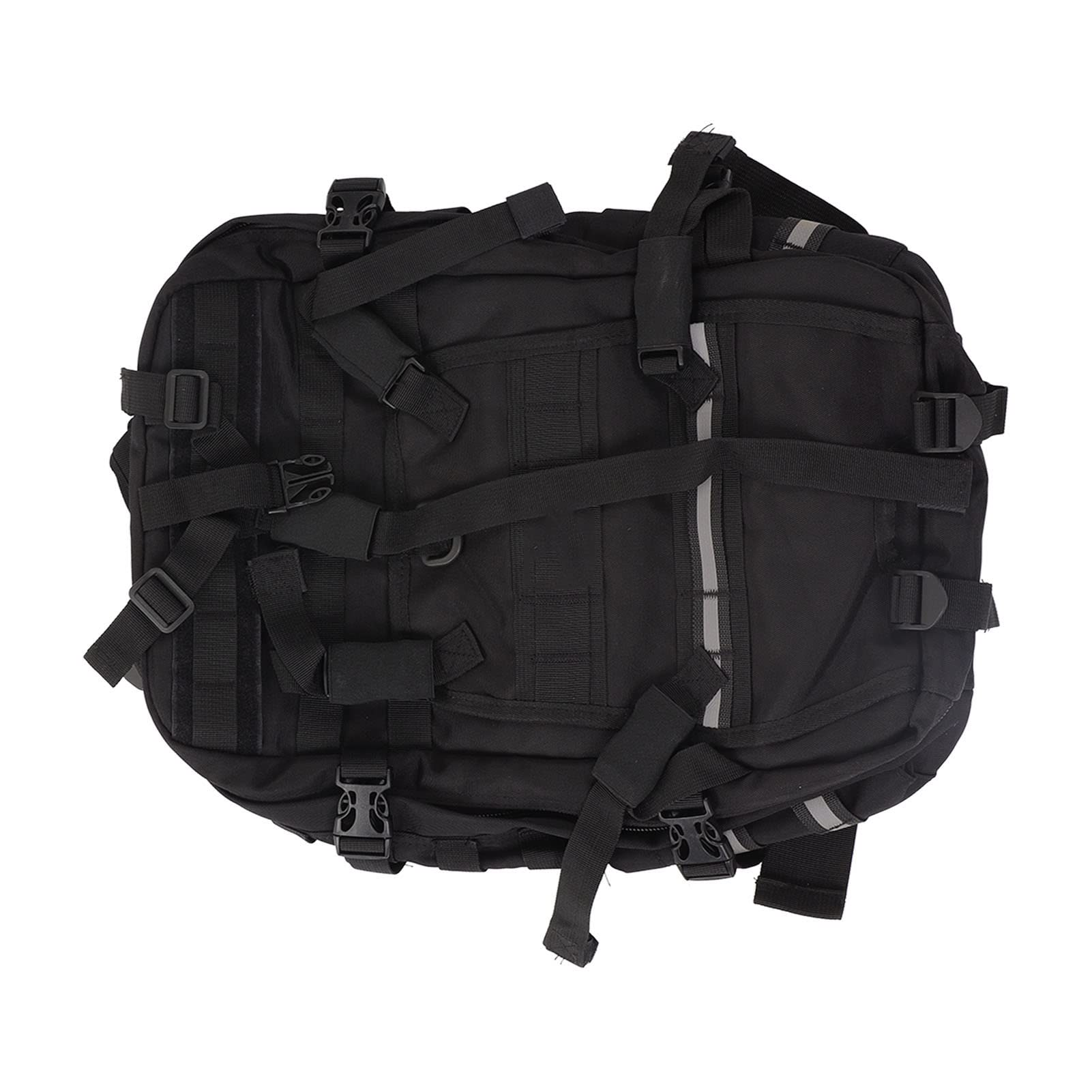 Cocoarm Zaino per Casco Moto, Borsa per Casco Moto Impermeabile in PVC 900D, Spazio Espandibile da 37 Litri, Design Multitasche con Copertura Antipioggia, per Ciclisti in Viaggio Pendolari