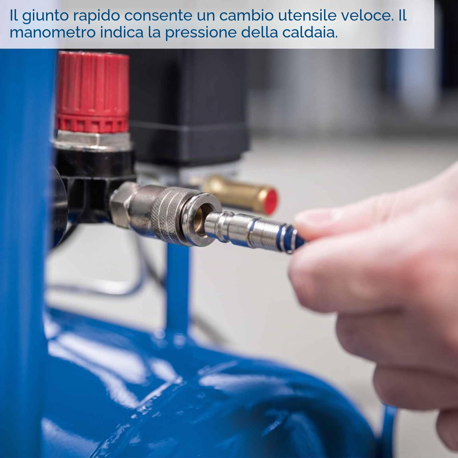 Compressore silenzioso Scheppach HC26Si
