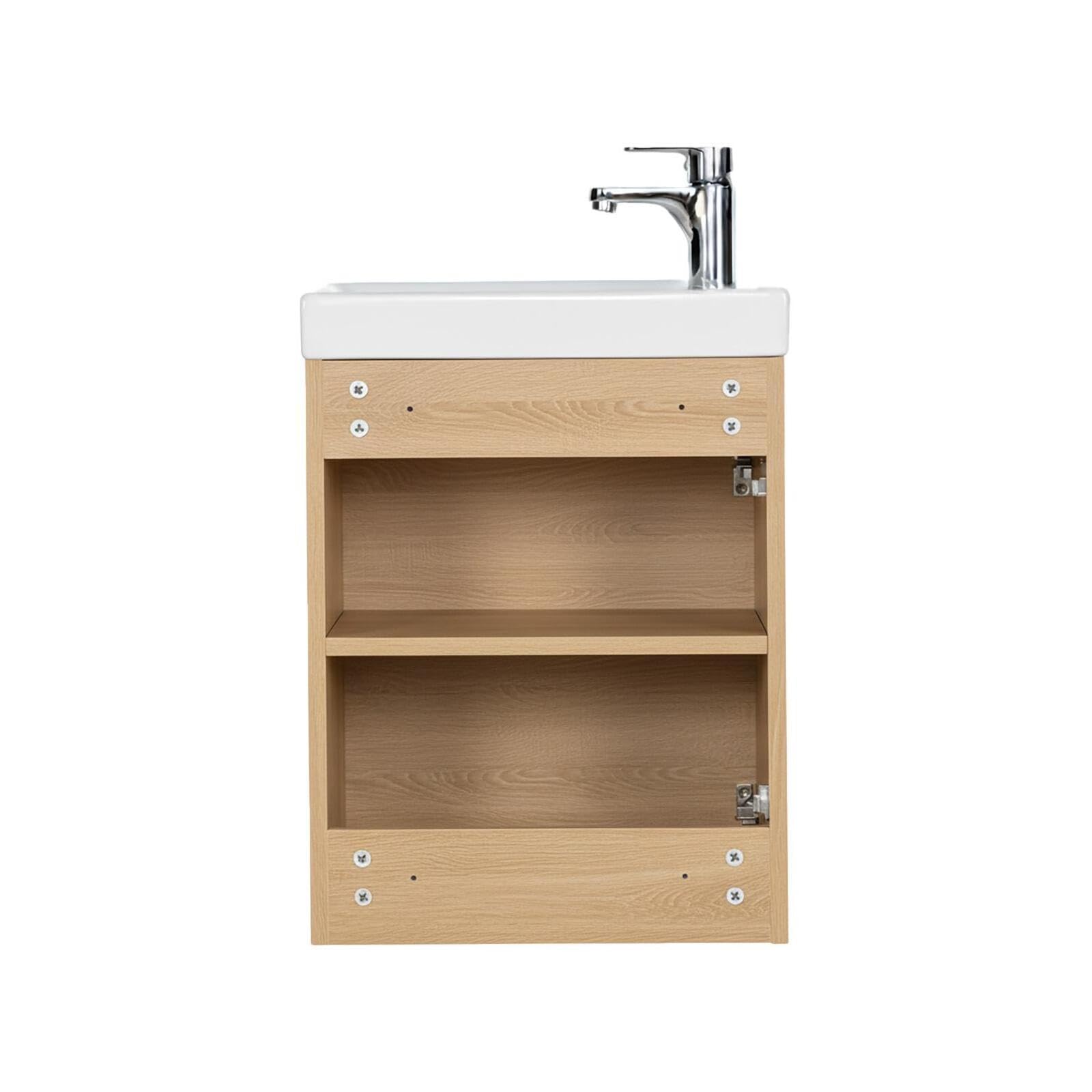 MOB-IN Meuble Lave-Mains Lisa Suspendu 41 cm