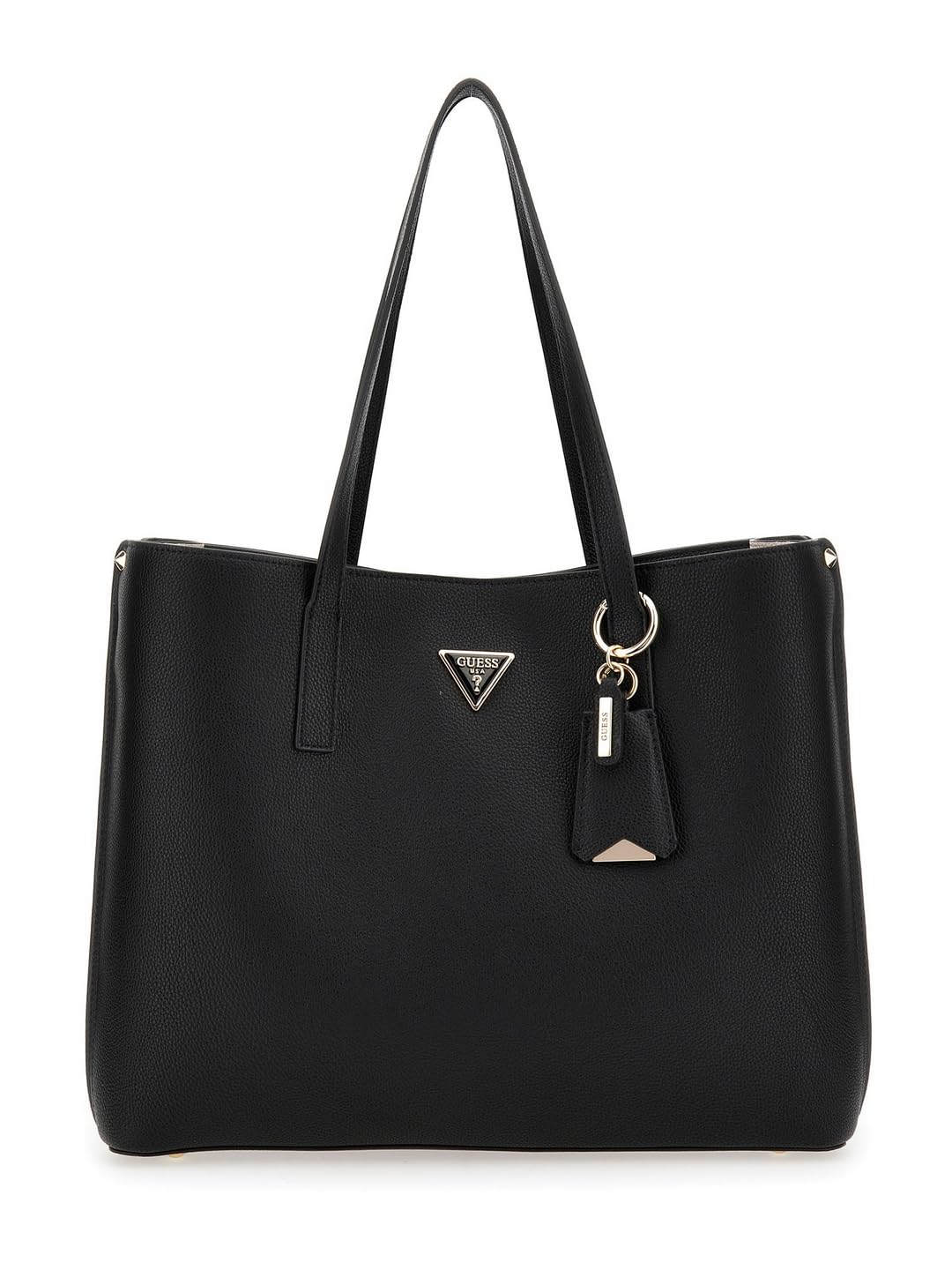 Guess Women's Black Shopping Bags, One Size, Meridian Ii Girlfriend Tote