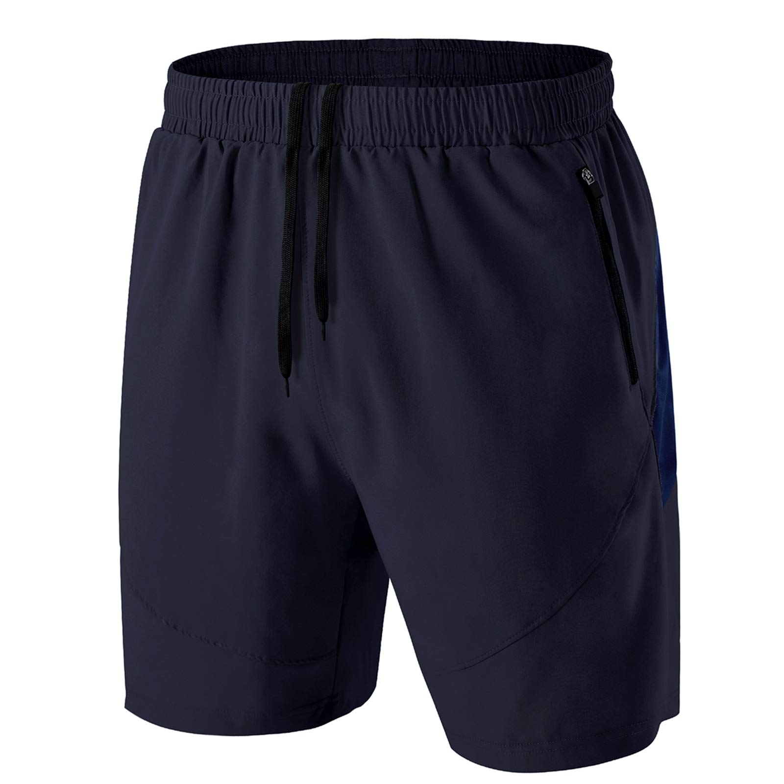 Kyopp Pantalón Corto Running Hombre Deportivo Shorts Con Bolsillo Con Cremallera Pantalones Cortos Secado Rápido Gym Pantalones Cortos