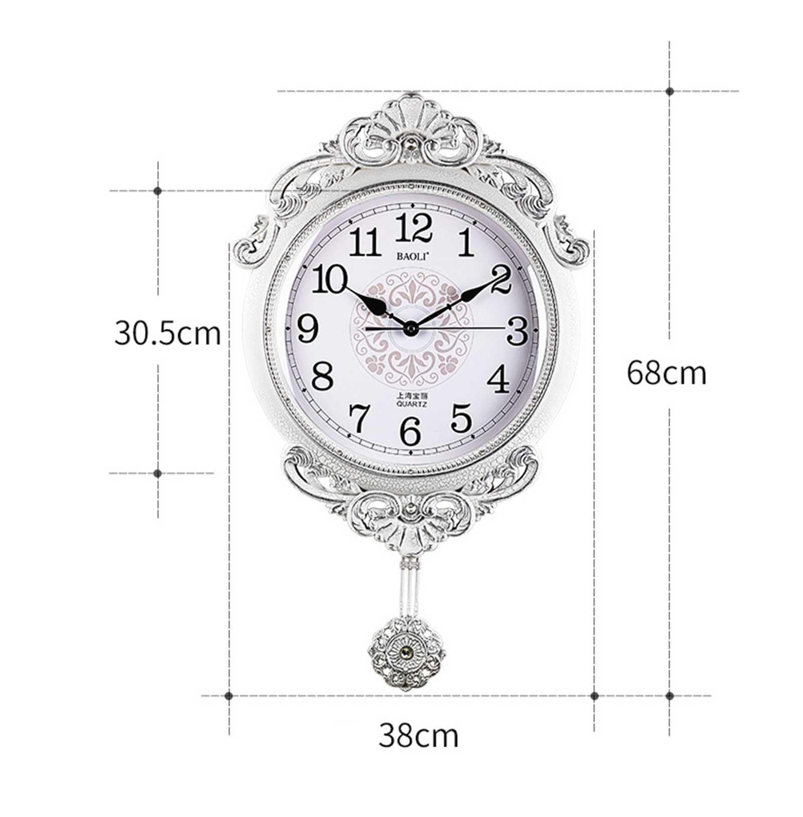アンティークドリーミング／Antique Dreaming Amazon.com: TUUWAI Wall Clock Creative Retro European