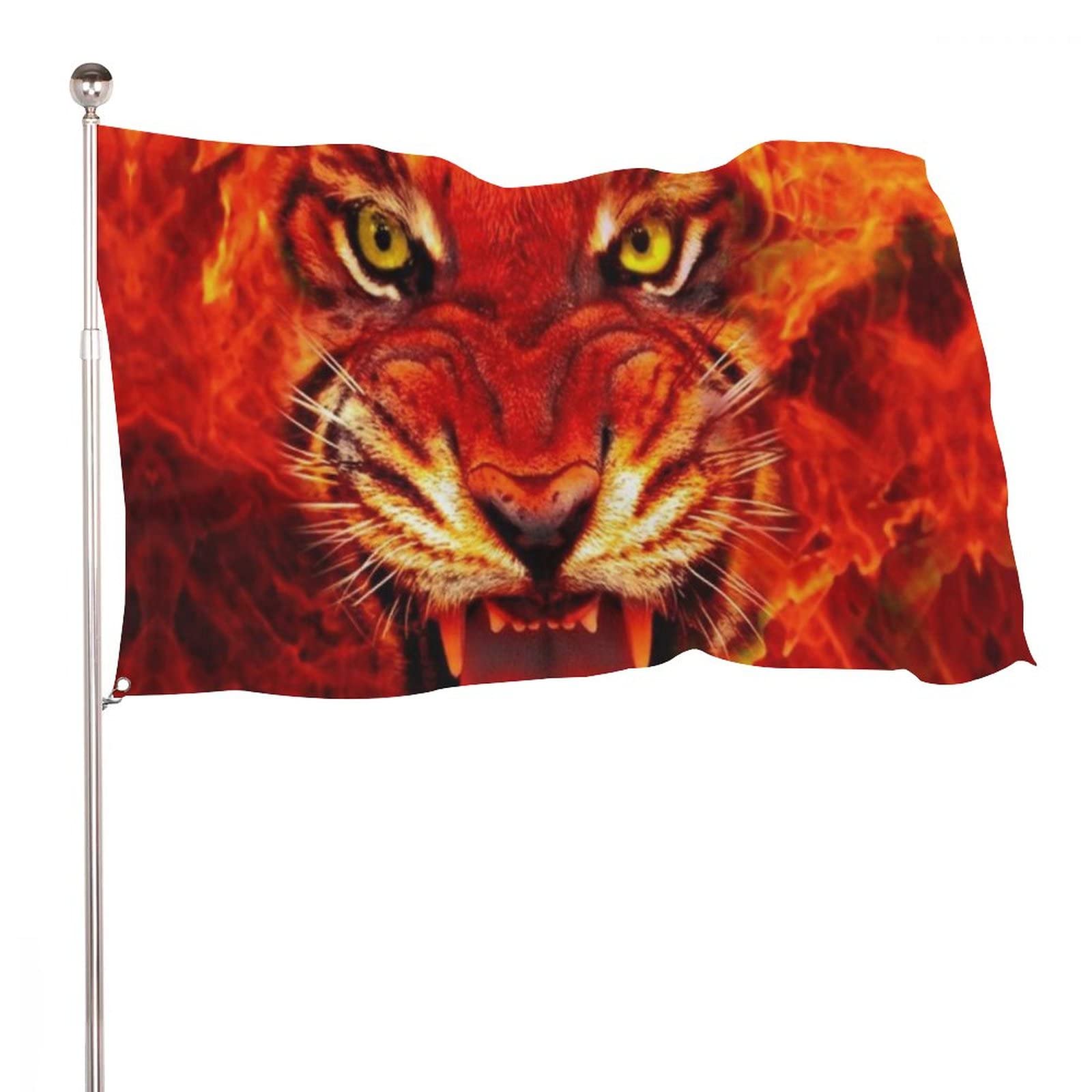 Bandiera Cincinnati Bengals Da Giardino - 31.8x45.7cm, Doppia Faccia Bandiera Bianco Rossa - Foto 14